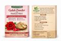 Natural Rose Petal Powder with Multani Mitti (50g) - Instant Glow & Skin Brightening Face Pack